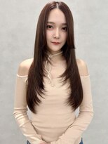 アッシュ 小岩店(Ash) 顔周りレイヤーストレート