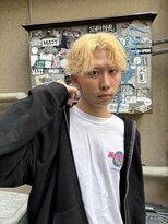 ヘアーデザイン アルエ(HAIR×design ARUE) 【RIKI】パーマ×ブリーチカラー