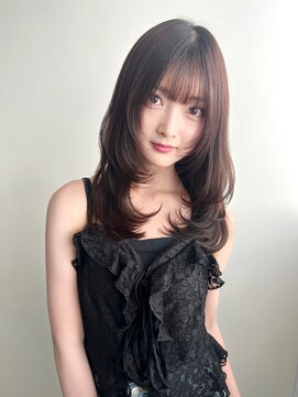 ニューヨークニューヨーク 京阪百貨店住道店(NYNY) ハッシュカット/韓国レイヤー/姫カットレイヤー/マロンベージュ