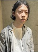 南堀江 メンズパーマ ミディアム メンズボブ