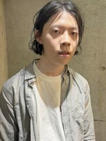 メーヴェ(Mowen) 南堀江 メンズパーマ ミディアム メンズボブ