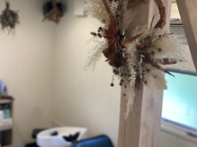 ナチュラルテイストで居心地のいいサロン