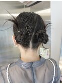 ヘアセット／結婚式セット/お呼ばれヘア