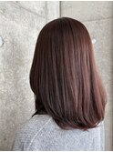 【大須賀晴江】ミディアム　ショコラブラウン