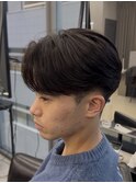 MEN’S HAIR/ショートセンターパート