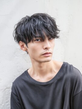 クラン(clan) ニュアンスパーマ、MEN’S HAIR  、波巻きツイストスパイラル