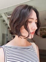 ビュートリアム 鎌倉小町(BEAUTRIUM)&nbsp;ボブ／癖毛風パーマ／ニュアンスパーマ