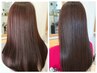 【季節人気NO2】ヘアリセッターカット+縮毛矯正+トリートメント
