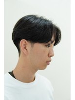 ブリードトウキョウ 亀戸店(BRYD TOKYO) 刈り上げセンターパートニュアンスパーマ曲がる縮毛矯正