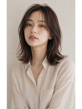 サンク(thank) 大人ナチュラルシンプルレイヤーボブ
