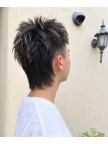 ラポール 蟹江(RAPPORT)&nbsp;スパイキーショート ニュアンスウルフ フェードスタイル