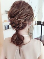 ガレリアエレガンテ 名駅店(GALLARIA Elegante)&nbsp;（gallaria)　編み込みポニーテール