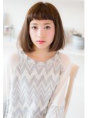 **chouchou**ブラントカットでつくるボブ