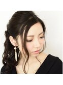 noine♪marina   No.1サイドアップ 大人フェミニン