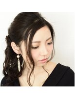 noine♪marina   No.1サイドアップ 大人フェミニン