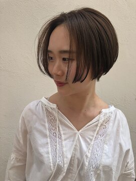 チックタック モーガン モデル(TICK-TOCK MORGAN Model) 前下がりショートボブ