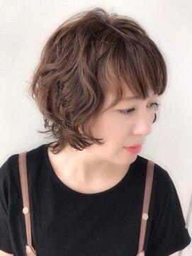 ヘアーアンドスパ フェリーチェ ミチ 野田屋町店(HAIR&SPA felice MICHI) ラフミディアム