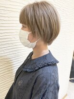 モリオ フロム ロンドン サッポロファクトリー店(morio FROM LONDON)&nbsp;【morio】札幌ショート　ハイトーンナチュラルショート