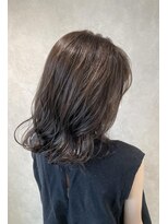 ミューバイケンジ(miu by KENJE)&nbsp;miu&伊藤夏海 #ブリーチなし◎オリーブベージュ