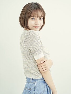 エンタク 新宿三丁目店(enntaku) ボブ/カーキグレージュ/マッシュショート/大人かわいい[新宿駅]