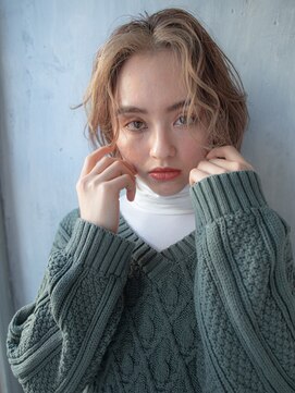 ヘアースペース モナ 清水店(HAIR SPACE Mona) ハイトーンモテボブ