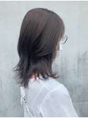 こなれ感◎暗めラベンダーアッシュ