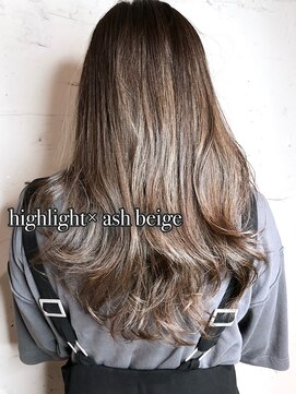 セシルヘアー(CECIL hair) CECIL 下北沢 ハイライトカラー×グレージュ