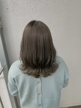 カプア 仙台駅前店(Kapua) 秋カラー/オリーブグレージュ/透明感/波ウェーブ