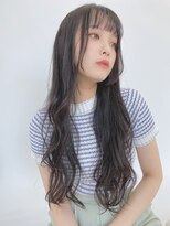 ルービック 和歌山(Rubik's)&nbsp;ブルーブラック/デジタルパーマ/大人可愛い