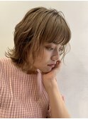 レイヤーボブパーマ