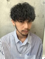 フィフス 原宿(fifth)&nbsp;ツイストスパイラルパーマ波巻きスパイラルパーマツーブロック