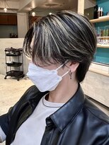 ミラリー トウキョウ(Mirareee Tokyo)&nbsp;20代30代40代◎メンズハンサムショート/センターパート/メッシュ