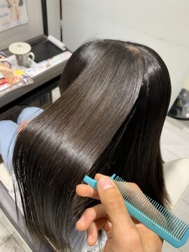 アース 津田沼店(HAIR&MAKE EARTH) プレミアムストレート