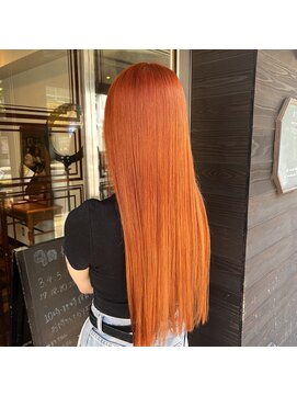 ヘアーアンドビュー ティーリタ 蕨(RITA) オレンジカラー◎ブリーチカラー