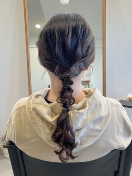 ピエニタウコ(pieni tauko) 編みおろしポニー