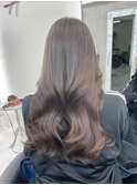 黒髪からもできる☆ブリーチなしで透明感ベージュ【小山田 繭】