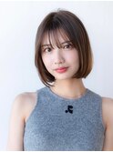 20代30代レイヤーボブ似合わせカットイメチェン前髪小顔