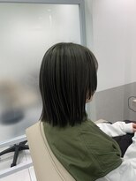 エレノア 池袋店(Eleanor)&nbsp;アンブレラカラー カーキ