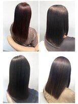 美容室フルール&nbsp;20代30代40代髪質改善トリートメント艶感ストレート透明感