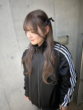 アルカナ 原宿表参道(ARCANA) 切りっぱなしボブ エアリーロング 美髪 ピンクブラウン