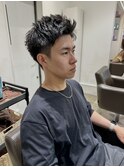 メンズショート/スパイキーショート/マッシュショート/越谷