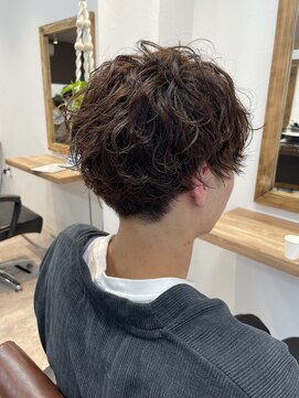 ギフト(Gift. hair&spa) 【Gift.hair&spa】メンズカット×スパイラルパーマ