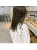 くすみ感のあるオリーブグレージュ！赤み除去！