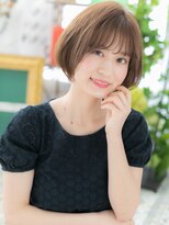 カバーヘア ブリス 大宮西口(COVER HAIR bliss)&nbsp;アースカラーヘルシースタイルショートボブc5大宮20代30代40代