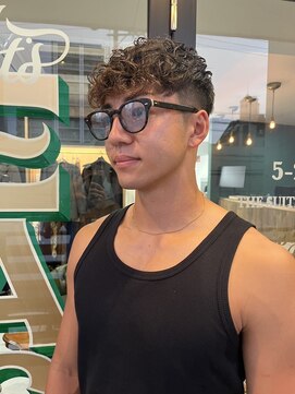 ザスーツブラザーズ(THE SUITS BROTHERS) MEN'SHAIRウルフカルマパーマメンズショートイージーパーマ
