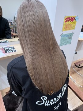 リエート 四条河原町(Lieto) 髪質改善ケアブリーチダブルカラー艶ロング20代30代40代