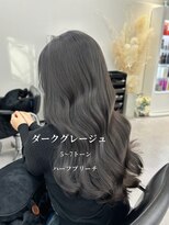 アルドーレフィエロ シンサイバシ(Ardore fiero shinsaibashi) 透明感/アッシュブラック/グレージュ【小山田繭】