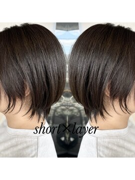 アンルーク ヘア(+1 unluke hair) [+1unluke]2025-SS/short×layer
