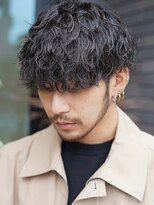 波巻きスパイラルパーマシャドウパーマツイストスパイラルパーマ