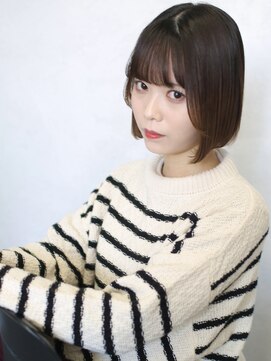 バース(BIRTH) 天神【BIRTH】似合わせカット切りっぱなしボブ髪質改善20代 8